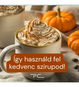 Egy sokoldalú őszi íz - Így használd fel kreatívan pumpkin spice szirupod!