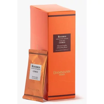 Dammann, "Citrus Rooibos" kristályfilteres tea, 24 db