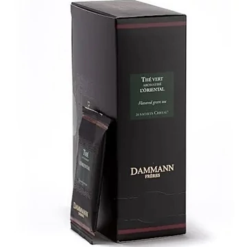 Dammann, "L'Oriental" kristályfilteres zöld tea, 24 db