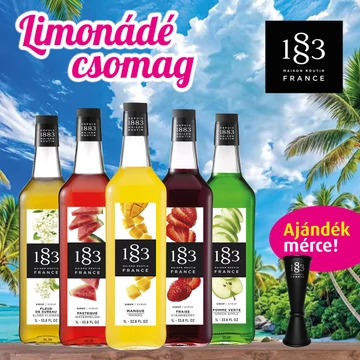 limonádé csomag ajándék mércével