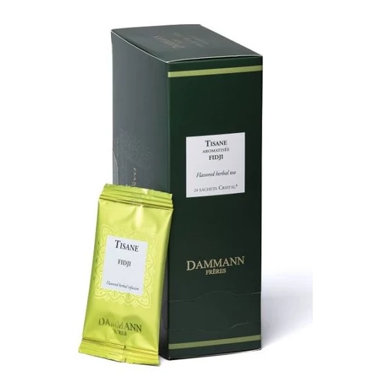 Dammann, "Tisane Fidji "kristályfilteres herba tea, 24 db