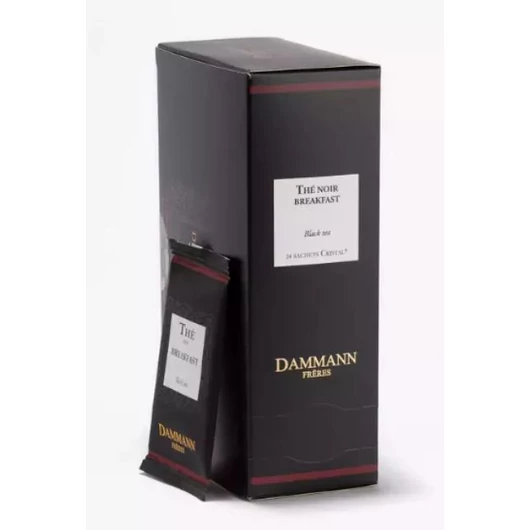 Dammann, "Breakfast" kristályfilteres fekete tea, 24 db