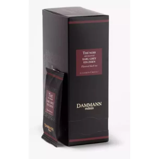 Dammann, "Earl Grey Yin Zhen" kristályfilteres fekete tea, 24 db