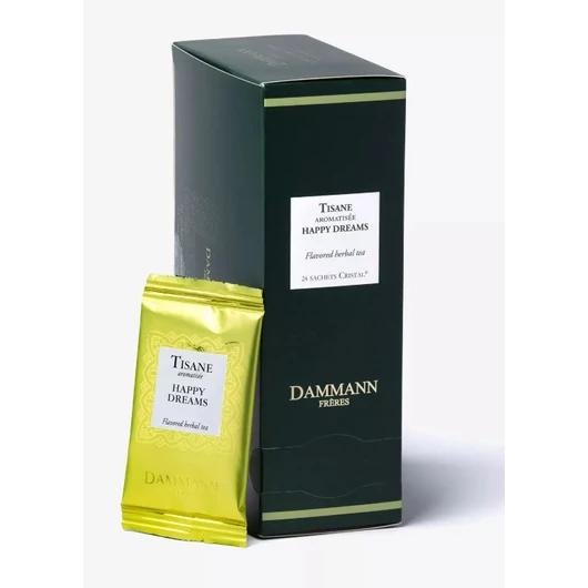Dammann, "HAPPY DREAMS" kristályfilteres herba tea, 24 db
