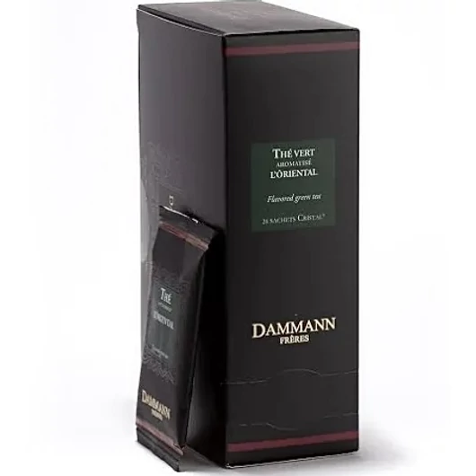 Dammann, "L'Oriental" kristályfilteres zöld tea, 24 db