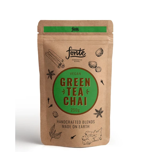 Fonte Green Tea Chai 250g (zöld teás chai latte por)