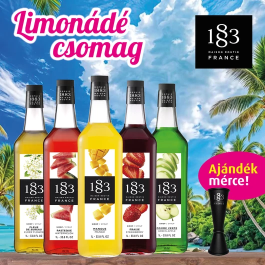 limonádé csomag ajándék mércével
