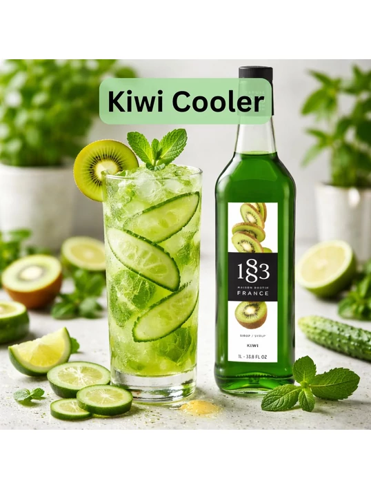 Kiwi Cooler – frissítő, könnyed koktél zöld hangulatban