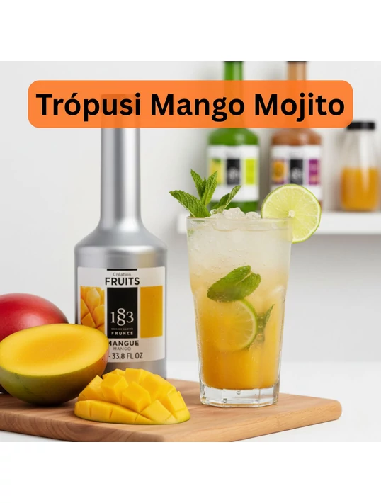 Trópusi Mango Mojito koktél recept