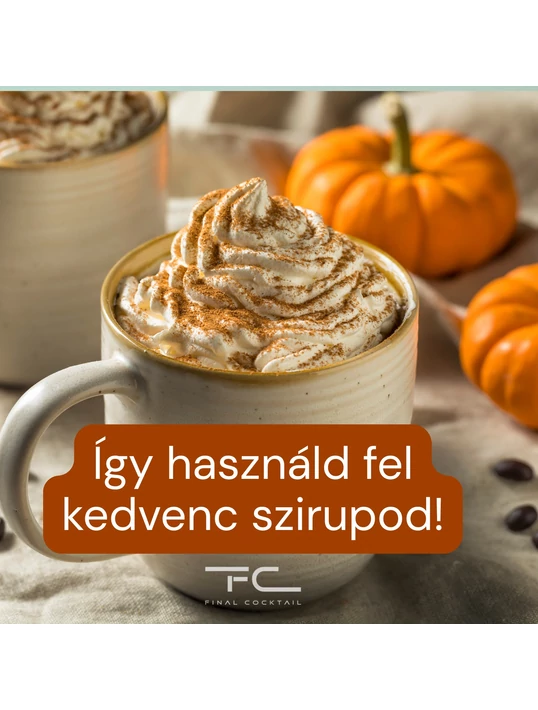 Egy sokoldalú őszi íz - Így használd fel kreatívan pumpkin spice szirupod!