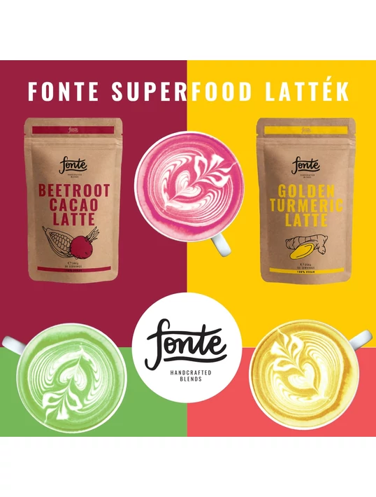 Superfood Latte mixek – amikor az ital nemcsak finom, hanem egészséges is