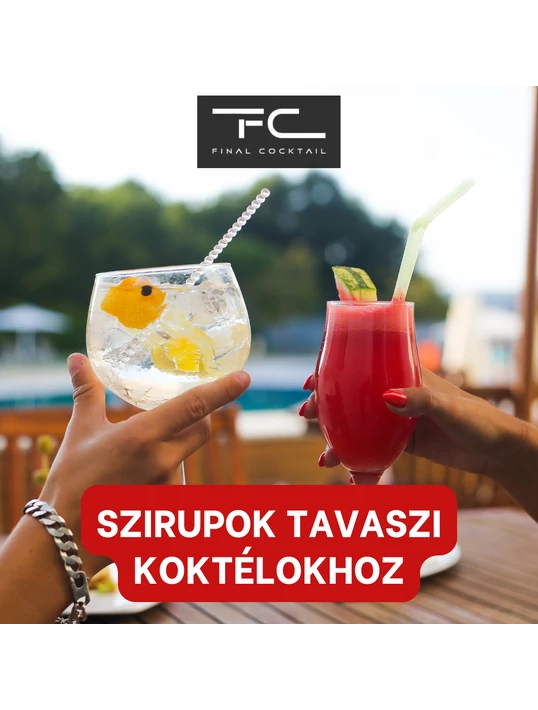 Tavaszi koktélvarázs: A legjobb szirupok frissítő italokhoz